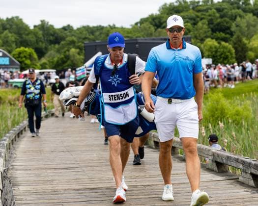 May 28, 2023, Potomac Falls, Virginia, USA: HENRIL STENSON walks between holes during the final round of the LIV Golf DC event at Trump National Golf Club. Potomac Falls USA - ZUMAb237 20230528_znp_b237_014 Copyright: xRobertxBlakleyx