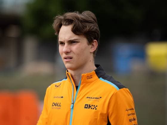 Oscar Piastri (AUS, McLaren F1 Team, 81) beim Trackwalk, ESP, Formel 1 Weltmeisterschaft, Grand Prix von Spanien, Circuit de Barcelona Catalunya, Media Day, 01.06.2023 ESP, Formel 1 Weltmeisterschaft, Grand Prix von Spanien, Circuit de Barcelona Catalunya, Media Day, 01.06.2023 Montmelo Copyright: xEibner Memmlerx EP_MMR