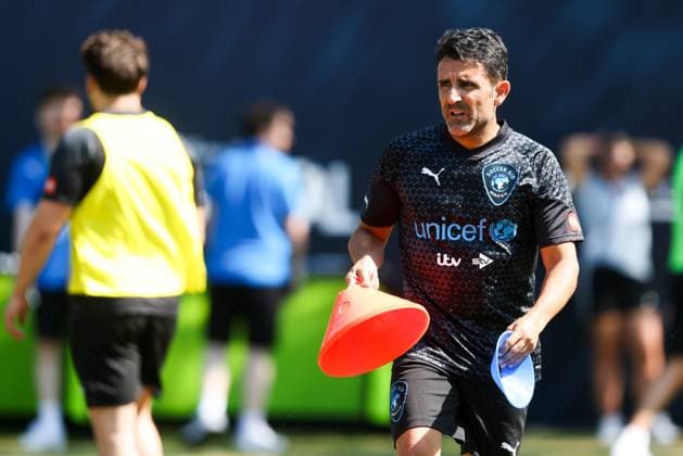 Mandatory Credit: Photo by Andrew Fosker Shutterstock (13949265cc) Jesus Chino Perez of World XI Soccer Aid for Unicef 2023, Training, Football, Champneys Tring, Tring, UK - 09 Jun 2023 EDITORIAL USE ONLY No use with unauthorised audio, video, data, fixture lists, club league logos or live services. Online in-match use limited to 120 images, no video emulation. No use in betting, games or single club league player publications. Soccer Aid for Unicef 2023, Training, Football, Champneys Tring, Tring, UK - 09 Jun 2023 EDITORIAL USE ONLY No use with unauthorised audio, video, data, fixture lists, club league logos or live services. Online in-match use limited to 120 images, no video emulation. No use in betting, games or single club league player publications. Copyright: xAndrewxFosker Shutterstockx 13949265cc