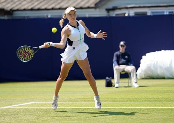 Mandatory Credit: Photo by Dave Shopland Shutterstock (13956575al) Great Britain s Katie Swan wins her semi final in straight sets Lexus Surbiton Trophy, Tennis, Day 7, Surbiton Racket & Fitness Club, London, UK - 10 June 2023 Lexus Surbiton Trophy, Tennis, Day 7, Surbiton Racket & Fitness Club, London, UK - 10 June 2023 Copyright: xDavexShopland Shutterstockx 13956575al