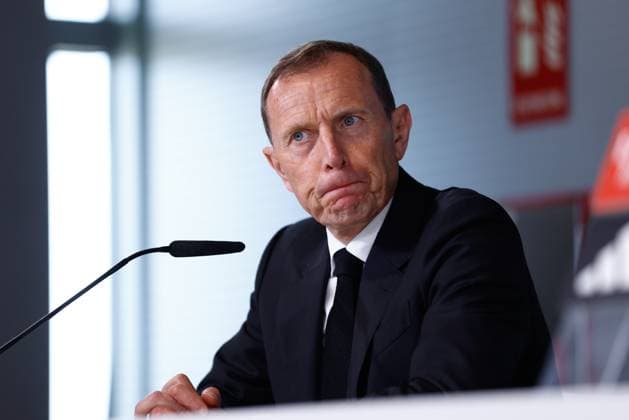 June 15, 2023, VALDEBEBAS, MADRID, SPAIN: Emilio Butragueno attends his press conference, PK, Pressekonferenz during the presentation of Jude Bellingham as new player of Real Madrid at Ciudad Deportiva Real Madrid on June 15, 2023, in Valdebebas, Madrid, Spain. VALDEBEBAS SPAIN - ZUMAa181 20230615_zaa_a181_003 Copyright: xOscarxJ.xBarrosox