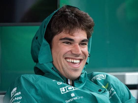 Lance Stroll (CAN, Aston Martin Aramco Cognizant F1 Team, 18) lacht, CAN, Formel 1 Weltmeisterschaft, Grand Prix von Kanada, Circuit de Gilles Villeneuve Montreal, Media Day, 15.06.2023 CAN, Formel 1 Weltmeisterschaft, Grand Prix von Kanada, Circuit Gilles Villeneuve Montreal, Media Day, 15.06.2023 Montreal Copyright: xEibner Memmlerx EP_MMR