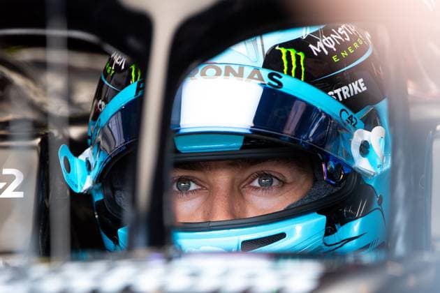 George Russell (UK, Mercedes AMG Petronas F1 Team, 63) im Cockpit, CAN, Formel 1 Weltmeisterschaft, Grand Prix von Kanada, Circuit de Gilles Villeneuve Montreal, Freies Training, 16.06.2023 CAN, Formel 1 Weltmeisterschaft, Grand Prix von Kanada, Circuit de Gilles Villeneuve Montreal, Freies Training, 16.06.2023 Montreal Copyright: xEibner Memmlerx EP_MMR