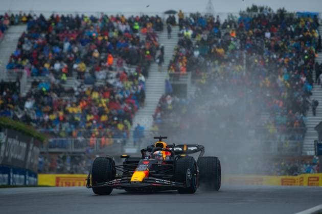 Max Verstappen (NED, Oracle Red Bull Racing, 01) im RB19, CAN, Formel 1 Weltmeisterschaft, Grand Prix von Kanada, Circuit de Gilles Villeneuve Montreal, Freies Training, 17.06.2023 CAN, Formel 1 Weltmeisterschaft, Grand Prix von Kanada, Circuit de Gilles Villeneuve Montreal, Freies Training, 17.06.2023 Montreal Copyright: xEibner Memmlerx EP_MMR