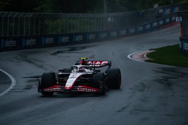 Nico Huelkenberg (GER, Moneygram Haas F1 Team, 27) im VF-23, CAN, Formel 1 Weltmeisterschaft, Grand Prix von Kanada, Circuit de Gilles Villeneuve Montreal, Freies Training, 17.06.2023 CAN, Formel 1 Weltmeisterschaft, Grand Prix von Kanada, Circuit de Gilles Villeneuve Montreal, Freies Training, 17.06.2023 Montreal Copyright: xEibner Memmlerx EP_MMR