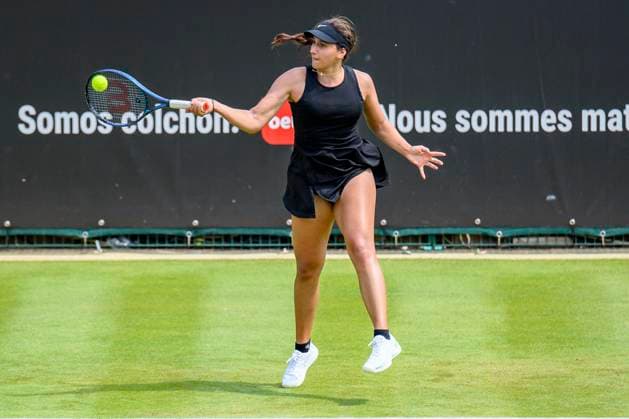 Jaimee Fourlis , GER, Berlin, Tennis bett1open, WTA, Tennis Damen 500, Saison 2022 2023, 18.06.23, 2023, Steffi Graf Stadion, GER, Berlin, Tennis bett1open, WTA 500, Saison 2022 2023, 18.06.23, 2023, Steffi Graf Stadion, Foto: Eibner-Pressefoto Uwe Koch Berlin Copyright: xEibner-Pressefoto UwexKochx EP_UKH