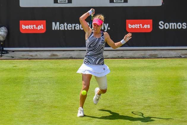 Laura Siegemund, GER, Berlin, Tennis bett1open, WTA, Tennis Damen 500, Saison 2022 2023, 18.06.23, 2023, Steffi Graf Stadion, GER, Berlin, Tennis bett1open, WTA 500, Saison 2022 2023, 18.06.23, 2023, Steffi Graf Stadion, Foto: Eibner-Pressefoto Uwe Koch Berlin Copyright: xEibner-Pressefoto UwexKochx EP_UKH