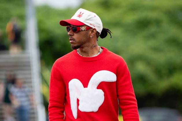 Lewis Hamilton (UK, Mercedes AMG Petronas F1 Team, 44), Ankunft der Fahrer, CAN, Formel 1 Weltmeisterschaft, Grand Prix von Kanada, Circuit de Gilles Villeneuve Montreal, Rennen, 18.06.2023 CAN, Formel 1 Weltmeisterschaft, Grand Prix von Kanada, Circuit de Gilles Villeneuve Montreal, Rennen, 18.06.2023 Montreal Copyright: xEibner Memmlerx EP_MMR