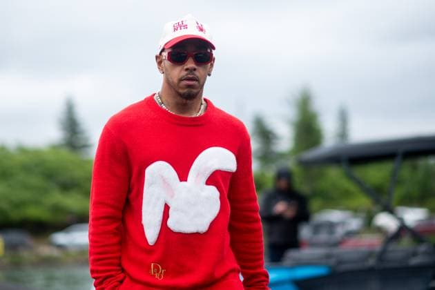 Lewis Hamilton (UK, Mercedes AMG Petronas F1 Team, 44), Ankunft der Fahrer, CAN, Formel 1 Weltmeisterschaft, Grand Prix von Kanada, Circuit de Gilles Villeneuve Montreal, Rennen, 18.06.2023 CAN, Formel 1 Weltmeisterschaft, Grand Prix von Kanada, Circuit de Gilles Villeneuve Montreal, Rennen, 18.06.2023 Montreal Copyright: xEibner Memmlerx EP_MMR