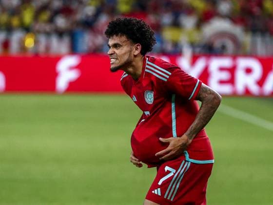 Tor, Torjubel, zum 0:1 durch Luis Diaz (Kolumbien, 07), GER, Deutschland vs. Kolumbien, Fussball, Testspiel, Länderspiel Laenderspiel, DFB Herren Nationalmannschaft GER, Deutschland vs. Kolumbien, Fussball, Testspiel, Länderspiel Laenderspiel, DFB Herren Nationalmannschaft Foto: Eibner-Pressefoto Gabriel Boia Gelsenkirchen Copyright: xGabrielxBoiax EP_EER