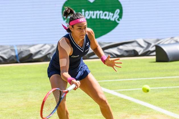 Caroline Garcia - Tennisspielerin, GER, Berlin, QF, Tennis bett1open, WTA, Tennis Damen 500, Saison 2022 2023, 24.06.23, 2023, Steffi Graf Stadion, GER, Berlin, QF, Tennis bett1open, WTA 500, Saison 2022 2023, 24.06.23, 2023, Steffi Graf Stadion, Foto: Eibner-Pressefoto Uwe Koch Berlin Copyright: xEibner-Pressefoto UwexKochx EP_UKH