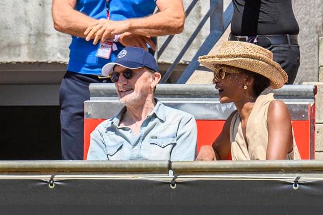 Marius Mueller-Westernhagen mit Frau beim Tennis in Berlin, GER, Berlin, QF, Tennis bett1open, WTA, Tennis Damen 500, Saison 2022 2023, 24.06.23, 2023, Steffi Graf Stadion, GER, Berlin, QF, Tennis bett1open, WTA 500, Saison 2022 2023, 24.06.23, 2023, Steffi Graf Stadion, Foto: Eibner-Pressefoto Uwe Koch Berlin Copyright: xEibner-Pressefoto UwexKochx EP_UKH