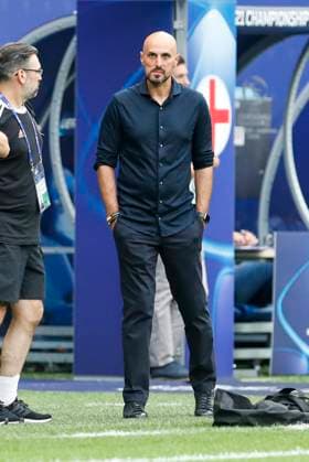 UEFA U21, U 21 EM, Deutschland - England, 3. Gruppenspiel, 28.06.2023, Batumi Antonio DI SALVO (Deutschland, Cheftrainer), UEFA U21-Fussball-Europameisterschaft in Rumaenien und Georgien, Deutschland - England, 3. Gruppenspiel, 28.06.2023, Batumi Copyright: xBEAUTIFULxSPORTS Meuselx