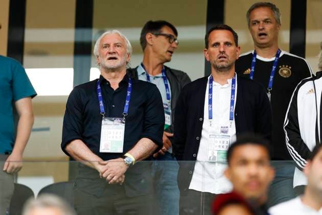 Sport Bilder des Tages UEFA U21, U 21 EM, Deutschland - England, 3. Gruppenspiel, 28.06.2023, Batumi Rudi VÖLLER, UEFA U21-Fussball-Europameisterschaft in Rumaenien und Georgien, Deutschland - England, 3. Gruppenspiel, 28.06.2023, Batumi Copyright: xBEAUTIFULxSPORTS Meuselx
