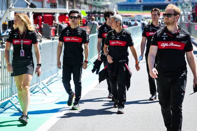ZHOU Guanyu (chi), Alfa Romeo F1 Team Stake C43, PUJOLAR Xevi (spa), Head of Trackside Engineering F1 of Alfa Romeo F1 Team Stake, portrait during the 2023 Formula 1 Rolex Grosser Preis von Osterreich, 2023 Austrian Grand Prix, 9th round of the 2023 Formula One World Championship, WM, Weltmeisterschaft from June 30 to July 2, 2023 on the Red Bull Ring, in Spielberg, Austria - F1 - AUSTRIAN GRAND PRIX 2023 DPPI Panoramic 00123022_GOOD0126