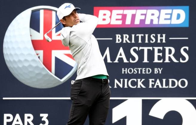 Mandatory Credit: Photo by James Marsh Shutterstock (13987422an) Adrien Saddier of France on the 12th tee. Betfred British Masters, Day Two, Golf, The Belfry Golf Club, Sutton Coldfield, UK - 30 Jun 2023 Betfred British Masters, Day Two, Golf, The Belfry Golf Club, Sutton Coldfield, UK - 30 Jun 2023 Copyright: xJamesxMarsh Shutterstockx 13987422an