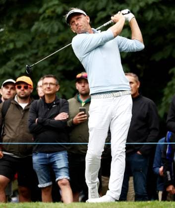 Mandatory Credit: Photo by James Marsh Shutterstock (13987422bm) Marcel Siem of Germany during his round. Betfred British Masters, Day Two, Golf, The Belfry Golf Club, Sutton Coldfield, UK - 30 Jun 2023 Betfred British Masters, Day Two, Golf, The Belfry Golf Club, Sutton Coldfield, UK - 30 Jun 2023 Copyright: xJamesxMarsh Shutterstockx 13987422bm