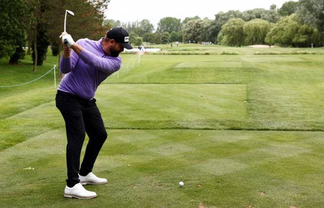 Mandatory Credit: Photo by James Marsh Shutterstock (13987422bs) Matthew Baldwin of England during his round. Betfred British Masters, Day Two, Golf, The Belfry Golf Club, Sutton Coldfield, UK - 30 Jun 2023 Betfred British Masters, Day Two, Golf, The Belfry Golf Club, Sutton Coldfield, UK - 30 Jun 2023 Copyright: xJamesxMarsh Shutterstockx 13987422bs