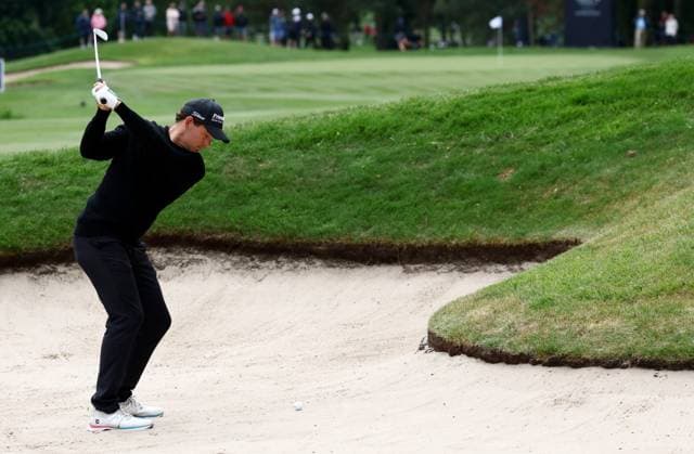 Mandatory Credit: Photo by James Marsh Shutterstock (13987422ay) Jeremy Freiburghaus of Switzerland during his round. Betfred British Masters, Day Two, Golf, The Belfry Golf Club, Sutton Coldfield, UK - 30 Jun 2023 Betfred British Masters, Day Two, Golf, The Belfry Golf Club, Sutton Coldfield, UK - 30 Jun 2023 Copyright: xJamesxMarsh Shutterstockx 13987422ay