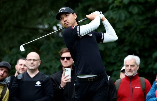 Mandatory Credit: Photo by James Marsh Shutterstock (13987422bd) Min Woo Lee of Australia during his round. Betfred British Masters, Day Two, Golf, The Belfry Golf Club, Sutton Coldfield, UK - 30 Jun 2023 Betfred British Masters, Day Two, Golf, The Belfry Golf Club, Sutton Coldfield, UK - 30 Jun 2023 Copyright: xJamesxMarsh Shutterstockx 13987422bd