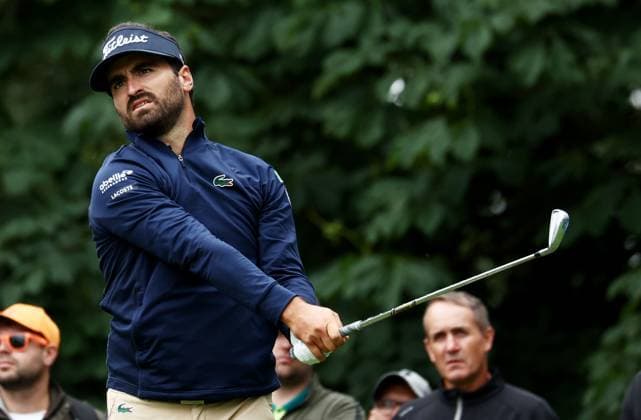 Mandatory Credit: Photo by James Marsh Shutterstock (13987422bl) Antonie Rozner of France during his round. Betfred British Masters, Day Two, Golf, The Belfry Golf Club, Sutton Coldfield, UK - 30 Jun 2023 Betfred British Masters, Day Two, Golf, The Belfry Golf Club, Sutton Coldfield, UK - 30 Jun 2023 Copyright: xJamesxMarsh Shutterstockx 13987422bl