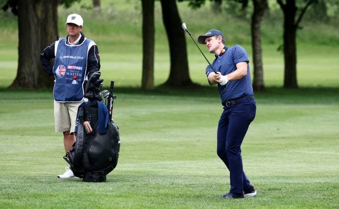 Mandatory Credit: Photo by James Marsh Shutterstock (13987422co) Justin Rose of England during his round. Betfred British Masters, Day Two, Golf, The Belfry Golf Club, Sutton Coldfield, UK - 30 Jun 2023 Betfred British Masters, Day Two, Golf, The Belfry Golf Club, Sutton Coldfield, UK - 30 Jun 2023 Copyright: xJamesxMarsh Shutterstockx 13987422co