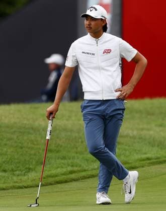 Mandatory Credit: Photo by James Marsh Shutterstock (13987425a) Min Woo Lee of Australia on the 18th hole. Betfred British Masters, Day Three, Golf, The Belfry Golf Club, Sutton Coldfield, UK - 01 Jul 2023 Betfred British Masters, Day Three, Golf, The Belfry Golf Club, Sutton Coldfield, UK - 01 Jul 2023 Copyright: xJamesxMarsh Shutterstockx 13987425a