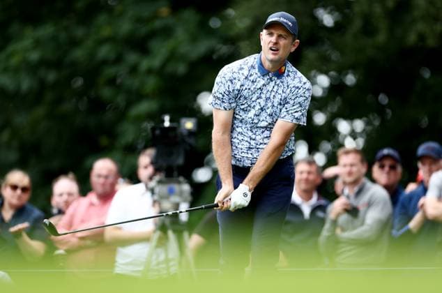 Mandatory Credit: Photo by James Marsh Shutterstock (13987425bs) Justin Rose of England during his round. Betfred British Masters, Day Three, Golf, The Belfry Golf Club, Sutton Coldfield, UK - 01 Jul 2023 Betfred British Masters, Day Three, Golf, The Belfry Golf Club, Sutton Coldfield, UK - 01 Jul 2023 Copyright: xJamesxMarsh Shutterstockx 13987425bs