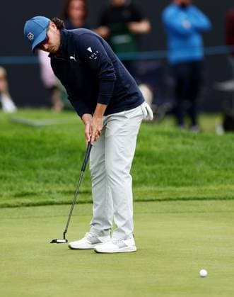 Mandatory Credit: Photo by James Marsh Shutterstock (13987427ap) Ewen Ferguson of Scotland putting on the 18th hole. Betfred British Masters, Day Four, Golf, The Belfry Golf Club, Sutton Coldfield, UK - 02 Jul 2023 Betfred British Masters, Day Four, Golf, The Belfry Golf Club, Sutton Coldfield, UK - 02 Jul 2023 Copyright: xJamesxMarsh Shutterstockx 13987427ap