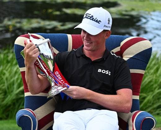 Mandatory Credit: Photo by Sandra Mailer Shutterstock (13986627a) Daniel Hillier of New Zealand wins the Betfred British Masters at The Belfry Betfred British Masters, Round 6, Golf Tournament, The Belfry, Sutton Coldfield, Birmingham, UK - 02 Jul 2023 Betfred British Masters, Round 6, Golf Tournament, The Belfry, Sutton Coldfield, Birmingham, UK - 02 Jul 2023 Copyright: xSandraxMailer Shutterstockx 13986627a