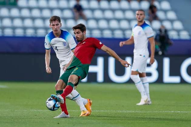 UEFA U21, U 21 EM, England - Portugal, Viertelfinale, 02.07.2023, Kutaissi Pedro NETO ( 7, Portugal), UEFA U21-Fussball-Europameisterschaft in Rumaenien und Georgien, England - Portugal, Viertelfinale, 02.07.2023, Ramas-Schengelia-Stadion, Kutaissi Copyright: xBEAUTIFULxSPORTS Meuselx
