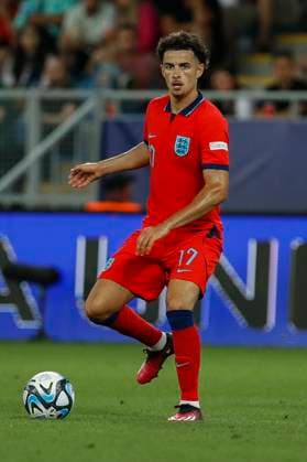 UEFA U21, U 21 EM, England - Israel, Halbfinale, 05.07.2023, Batumi Curtis JONES ( 17, England), UEFA U21-Fussball-Europameisterschaft in Rumaenien und Georgien, England - Israel, Halbfinale, 05.07.2023, Adjarabet Arena, Batumi Copyright: xBEAUTIFULxSPORTS Meuselx