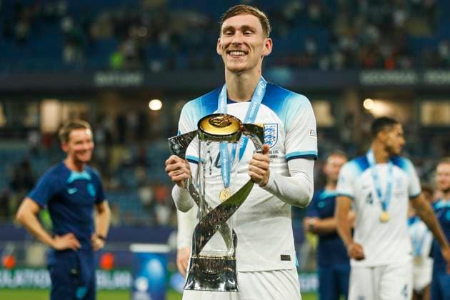 UEFA U21, U 21 EM, England - Spanien, Finale, 08.07.2023, Batumi James GARNER ( 14, England), UEFA U21-Fussball-Europameisterschaft in Rumaenien und Georgien, England - Spanien, Finale, 08.07.2023, Adjarabet Arena, Batumi Copyright: xBEAUTIFULxSPORTS Meuselx