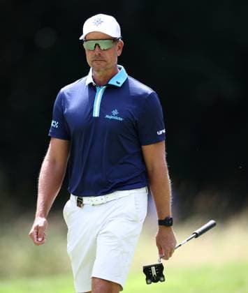 Mandatory Credit: Photo by James Marsh Shutterstock (13995950g) Henrik Stenson of Sweden and team Majesticks during his round. LIV Golf Invitational London, Day Three, Golf, Centurion Club, Hemel Hempstead, UK - 09 Jul 2023 LIV Golf Invitational London, Day Three, Golf, Centurion Club, Hemel Hempstead, UK - 09 Jul 2023 Copyright: xJamesxMarsh Shutterstockx 13995950g