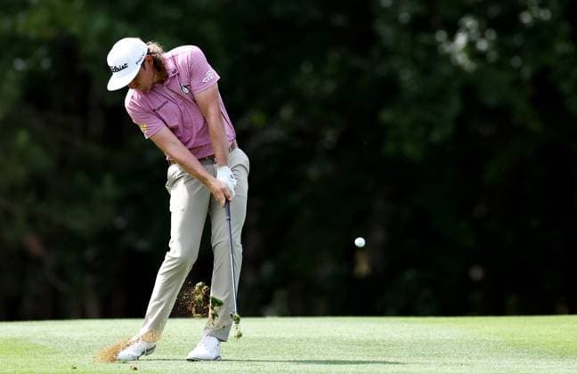 Mandatory Credit: Photo by James Marsh Shutterstock (13995950t) Cameron Smith of Australia and team Ripper GC during his round. LIV Golf Invitational London, Day Three, Golf, Centurion Club, Hemel Hempstead, UK - 09 Jul 2023 LIV Golf Invitational London, Day Three, Golf, Centurion Club, Hemel Hempstead, UK - 09 Jul 2023 Copyright: xJamesxMarsh Shutterstockx 13995950t
