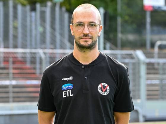Doktor Max Wittenberg (Viktoria Koeln, Mannschaftsarzt). Viktoria Koeln, Fussball, 3. Liga, Portraettermin 2023 24, 12.07.2023 DFB DFL Regulations prohibit any use of Photographs as image sequences and or quasi-video X, Viktoria Koeln, Fussball, 3. Liga, Portraetermin 2023 2024, 12.07.2023 Köln Copyright: xEibner-Pressefoto ThomasxHaeslerx EP_EER