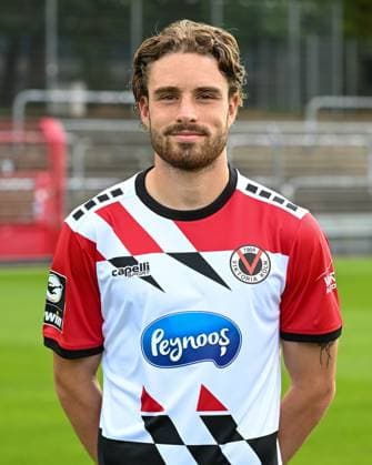 David Philipp (Viktoria Koeln, 10). Viktoria Koeln, Fussball, 3. Liga, Portraettermin 2023 24, 12.07.2023 DFB DFL Regulations prohibit any use of Photographs as image sequences and or quasi-video X, Viktoria Koeln, Fussball, 3. Liga, Portraetermin 2023 2024, 12.07.2023 Köln Copyright: xEibner-Pressefoto ThomasxHaeslerx EP_EER