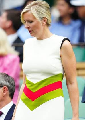 Mandatory Credit: Photo by Javier Garcia Shutterstock (14009601z) Alison Balsom, Lady Mendes, in the Royal Box on Centre Court Wimbledon Tennis Championships, Day 12, The All England Lawn Tennis and Croquet Club, London, UK - 14 Jul 2023 Wimbledon Tennis Championships, Day 12, The All England Lawn Tennis and Croquet Club, London, UK - 14 Jul 2023 Copyright: xJavierxGarcia Shutterstockx 14009601z