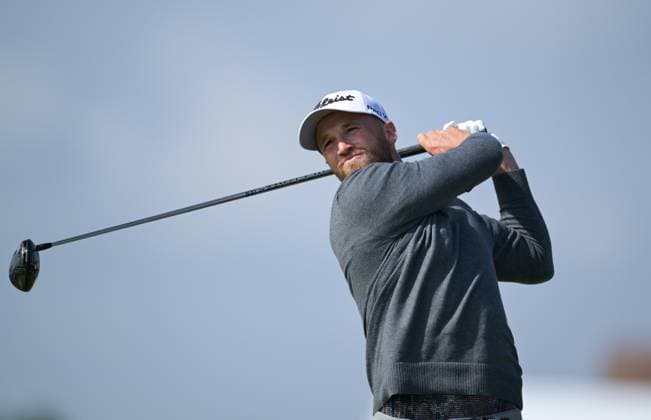 Mandatory Credit: Photo by Greig Cowie Shutterstock (14015622y) Wyndham Clark on the 2nd Tee The British Open Championship, Day One, Golf, Royal Liverpool Golf Club, Liverpool, UK - 20 Jul 2023 The British Open Championship, Day One, Golf, Royal Liverpool Golf Club, Liverpool, UK - 20 Jul 2023 Copyright: xGreigxCowie Shutterstockx 14015622y