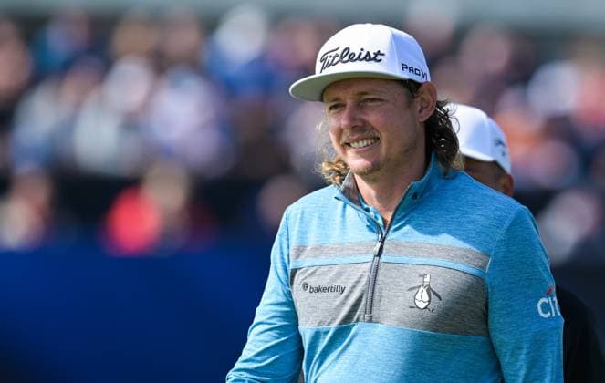 Mandatory Credit: Photo by Greig Cowie Shutterstock (14015622u) Cameron Smith on the 1st Green The British Open Championship, Day One, Golf, Royal Liverpool Golf Club, Liverpool, UK - 20 Jul 2023 The British Open Championship, Day One, Golf, Royal Liverpool Golf Club, Liverpool, UK - 20 Jul 2023 Copyright: xGreigxCowie Shutterstockx 14015622u