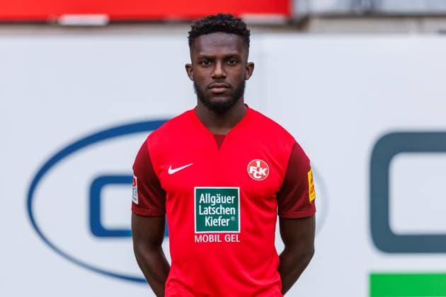 Richmond Tachie (1.FC Kaiserslautern), 1. FC Kaiserslautern, Fussball, 2. Bundesliga, Medientag, Saison 2023 2024, 20.07.2023 1. FC Kaiserslautern, Fussball, 2. Bundesliga, Medientag, Saison 2023 2024, 20.07.2023 Copyright: xEibner-Pressefoto AlexanderxNeisx EP_ANS