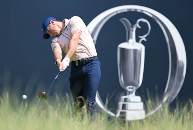 Mandatory Credit: Photo by Greig Cowie Shutterstock (14015622fo) Rory McIlroy on the 1st Tee The British Open Championship, Day One, Golf, Royal Liverpool Golf Club, Liverpool, UK - 20 Jul 2023 The British Open Championship, Day One, Golf, Royal Liverpool Golf Club, Liverpool, UK - 20 Jul 2023 Copyright: xGreigxCowie Shutterstockx 14015622fo