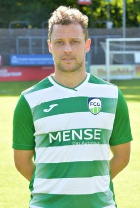 20.07.2023, GER, Fussball, Regionalliga West, Saison 2023 2024, Ohlendorfstadion im Heidewald, Gütersloh FC Gütersloh Fototermin 2023 2024 Julian Schauerte (FC Gütersloh), Aktion, Einzelbild, Hoch, Portrait