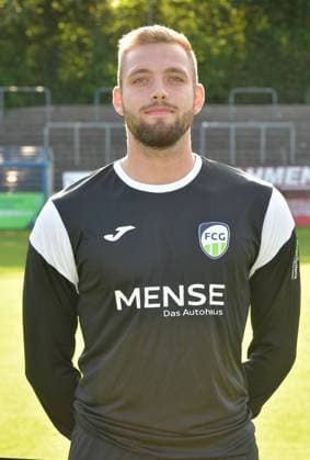 20.07.2023, GER, Fussball, Regionalliga West, Saison 2023 2024, Ohlendorfstadion im Heidewald, Gütersloh FC Gütersloh Fototermin 2023 2024 Tim Matuschewsky (FC Gütersloh), Aktion, Einzelbild, Hoch, Portrait