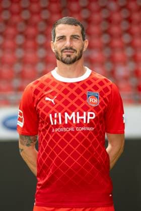 Norman Theuerkauf (FC Heidenheim, 30), GER, FC Heidenheim 1846, Fussball, 1. Bundesliga, Portraettermin, Spielzeit 2023 2024, 23.07.2023, DFB DFL regulations prohibit any use of photographs as image sequences and or quasi-video., GER, FC Heidenheim 1846, Fussball, 1. Bundesliga, Portraettermin, Spielzeit 2023 2024, 23.07.2023 Heidenheim Copyright: xEibner-Pressefoto SaschaxWaltherx EP_EER