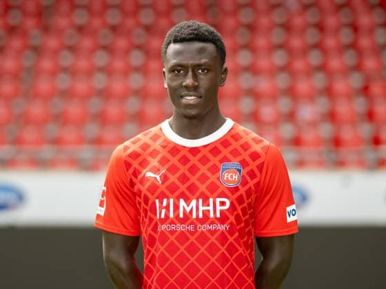 Seedy Jarjub (FC Heidenheim, 29), GER, FC Heidenheim 1846, Fussball, 1. Bundesliga, Portraettermin, Spielzeit 2023 2024, 23.07.2023, DFB DFL regulations prohibit any use of photographs as image sequences and or quasi-video., GER, FC Heidenheim 1846, Fussball, 1. Bundesliga, Portraettermin, Spielzeit 2023 2024, 23.07.2023 Heidenheim Copyright: xEibner-Pressefoto SaschaxWaltherx EP_EER