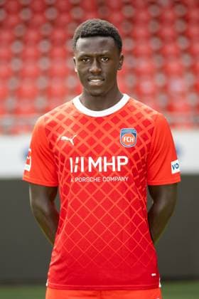 Seedy Jarjub (FC Heidenheim, 29), GER, FC Heidenheim 1846, Fussball, 1. Bundesliga, Portraettermin, Spielzeit 2023 2024, 23.07.2023, DFB DFL regulations prohibit any use of photographs as image sequences and or quasi-video., GER, FC Heidenheim 1846, Fussball, 1. Bundesliga, Portraettermin, Spielzeit 2023 2024, 23.07.2023 Heidenheim Copyright: xEibner-Pressefoto SaschaxWaltherx EP_EER