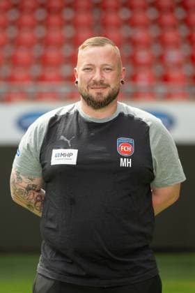 Manuel Henck (FC Heidenheim, Zeugwart), GER, FC Heidenheim 1846, Fussball, 1. Bundesliga, Portraettermin, Spielzeit 2023 2024, 23.07.2023, DFB DFL regulations prohibit any use of photographs as image sequences and or quasi-video., GER, FC Heidenheim 1846, Fussball, 1. Bundesliga, Portraettermin, Spielzeit 2023 2024, 23.07.2023 Heidenheim Copyright: xEibner-Pressefoto SaschaxWaltherx EP_EER