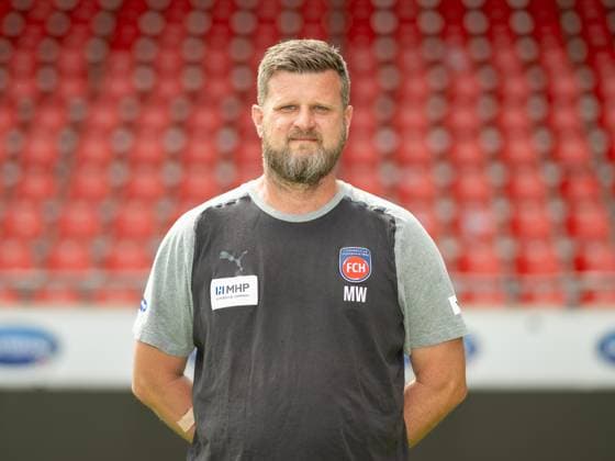Marc Weiss (FC Heidenheim, Physiotherapeut), GER, FC Heidenheim 1846, Fussball, 1. Bundesliga, Portraettermin, Spielzeit 2023 2024, 23.07.2023, DFB DFL regulations prohibit any use of photographs as image sequences and or quasi-video., GER, FC Heidenheim 1846, Fussball, 1. Bundesliga, Portraettermin, Spielzeit 2023 2024, 23.07.2023 Heidenheim Copyright: xEibner-Pressefoto SaschaxWaltherx EP_EER