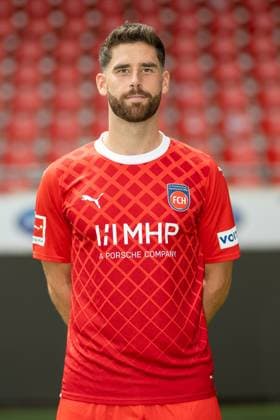Stefan Schimmer (FC Heidenheim, 09), GER, FC Heidenheim 1846, Fussball, 1. Bundesliga, Portraettermin, Spielzeit 2023 2024, 23.07.2023, DFB DFL regulations prohibit any use of photographs as image sequences and or quasi-video., GER, FC Heidenheim 1846, Fussball, 1. Bundesliga, Portraettermin, Spielzeit 2023 2024, 23.07.2023 Heidenheim Copyright: xEibner-Pressefoto SaschaxWaltherx EP_EER